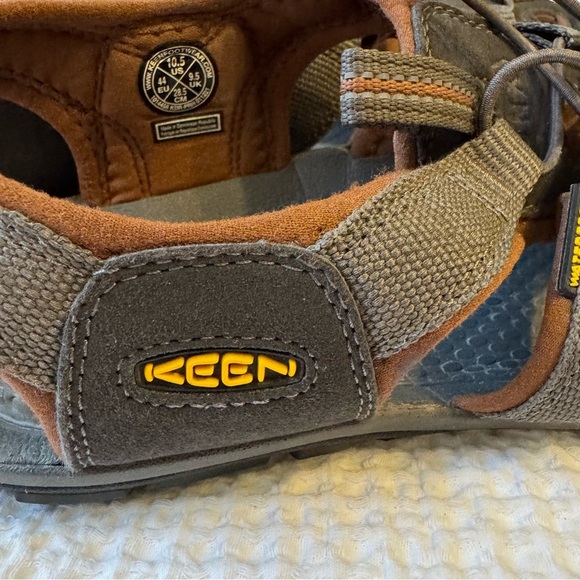 KEEN Mens grey Newport H2 sandals watersport outdoor activewear Shoes 10.5 US 47 - Picture 5 of 12